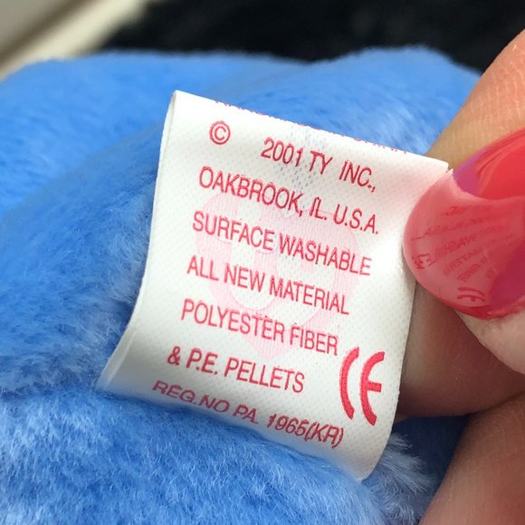 RARE Vintage Ty Beanie Baby America 9/11/2001 with Hologram NEW Collectible - Picture 9 of 13